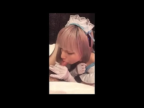 ❤️ Јапански идол [маиука], костим француске собарице, први део, пушење и дркање са лосионом Супер секс на sr.onlydesiporn.ru ❤